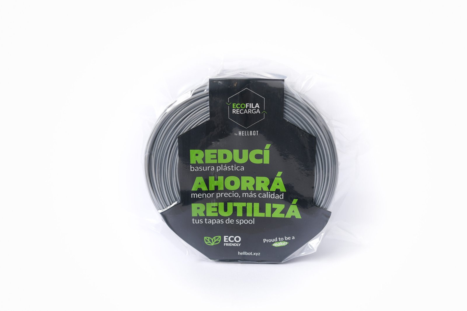 PetG Ecofila Recarga 1KG Gris