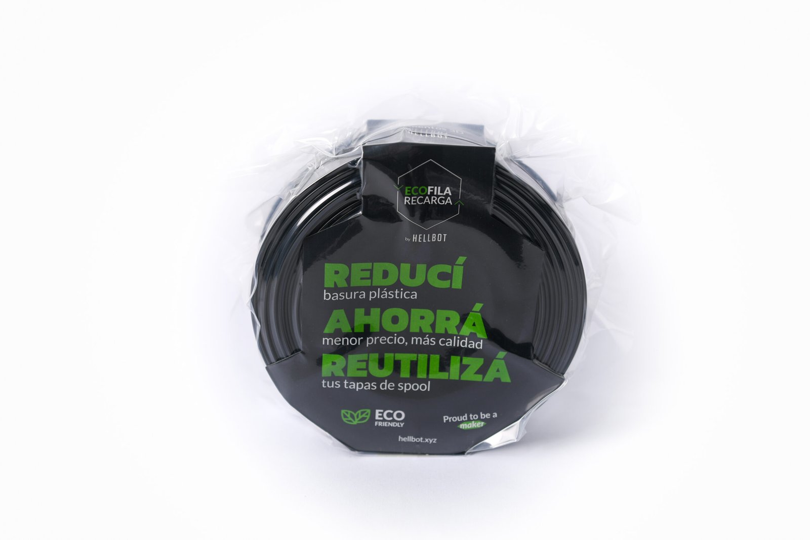 PetG Ecofila Recarga 1KG Negro