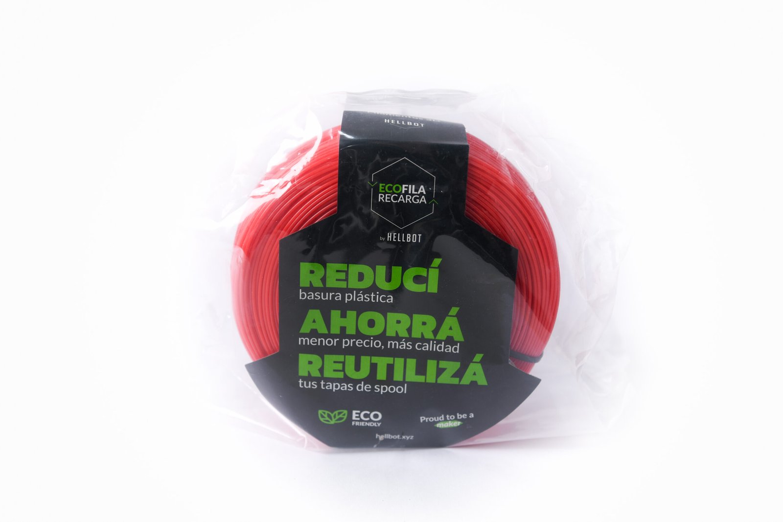 PetG Ecofila Recarga 1KG Rojo