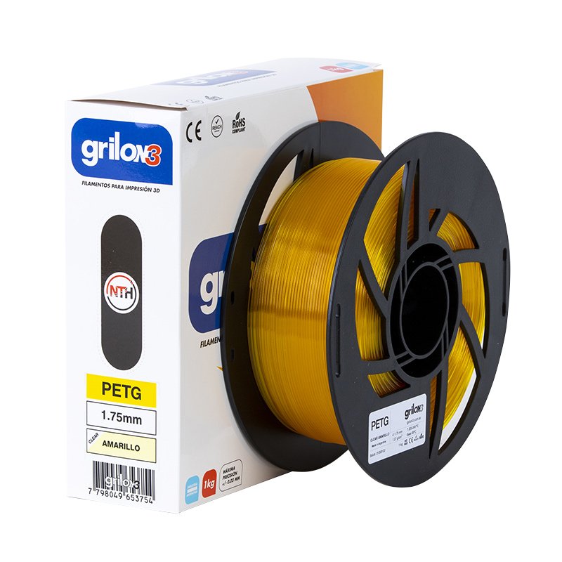 PetG Grilon3 1Kg Clear Amarillo