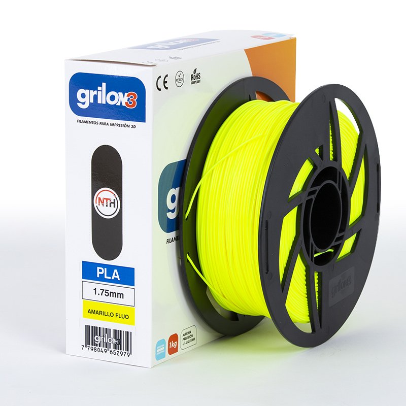 Pla Grilon3 1Kg Amarillo Fluo