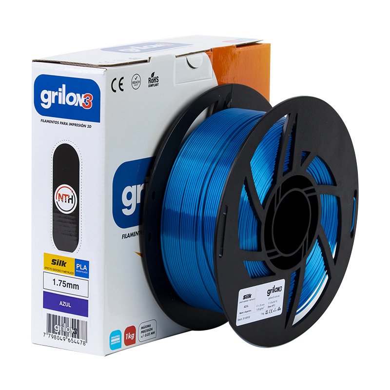 Pla Silk Grilon3 1Kg Azul