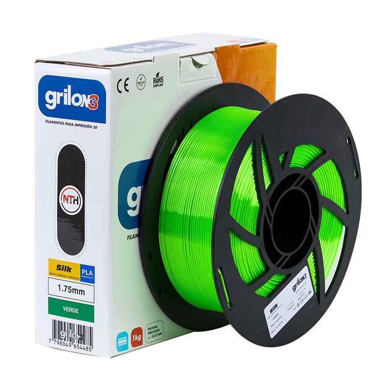 Pla Silk Grilon3 1Kg Verde