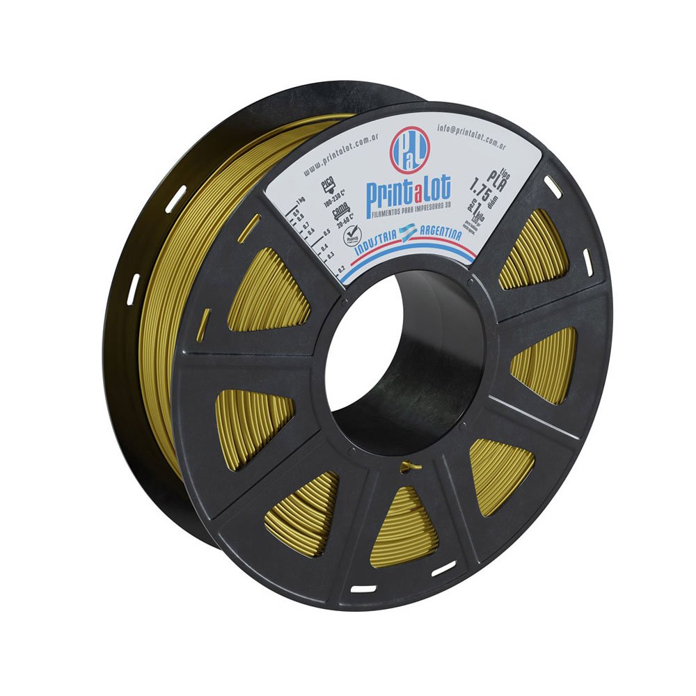 Pla Printalot 1Kg Oro Metalizado