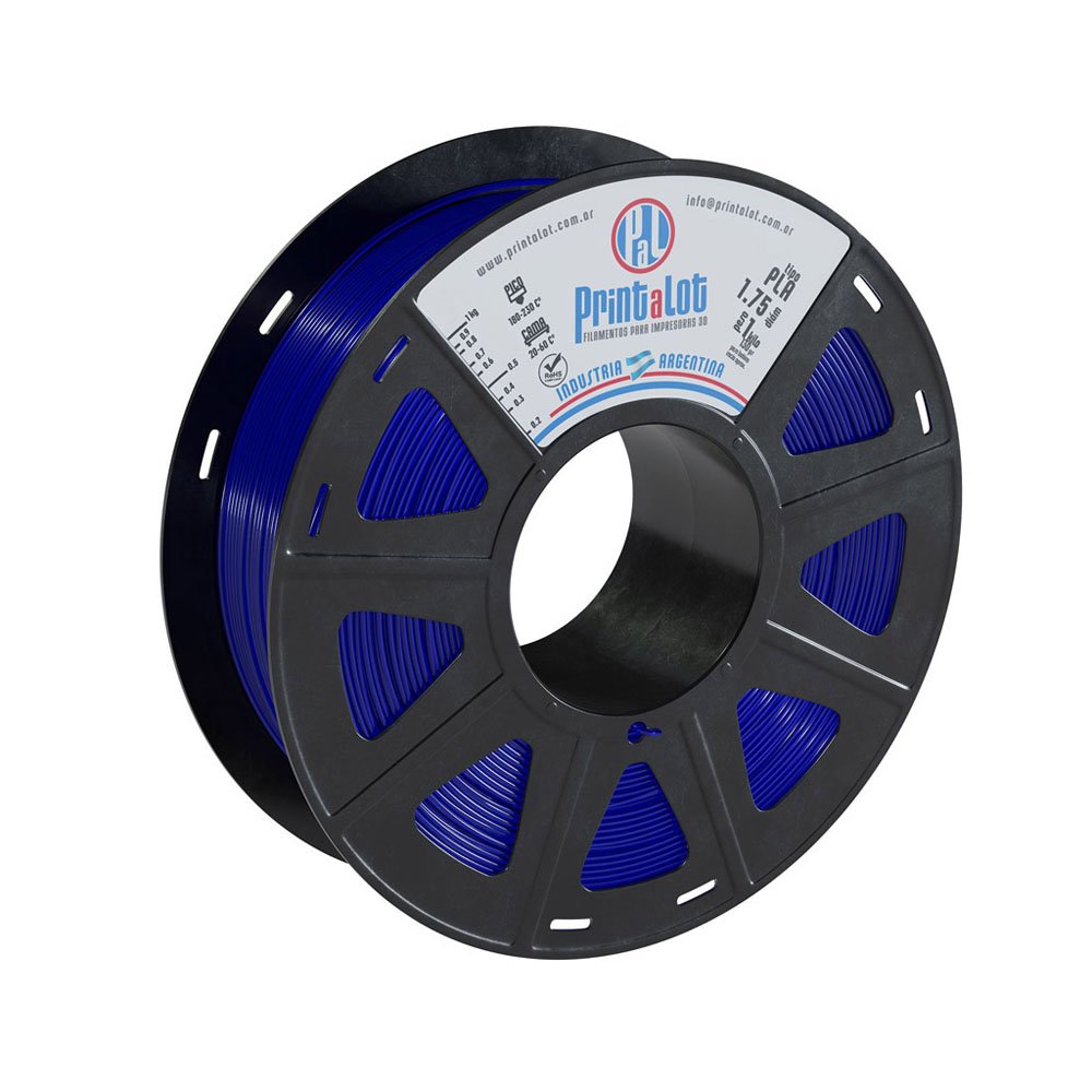 Pla Printalot 1Kg Azul Translucido