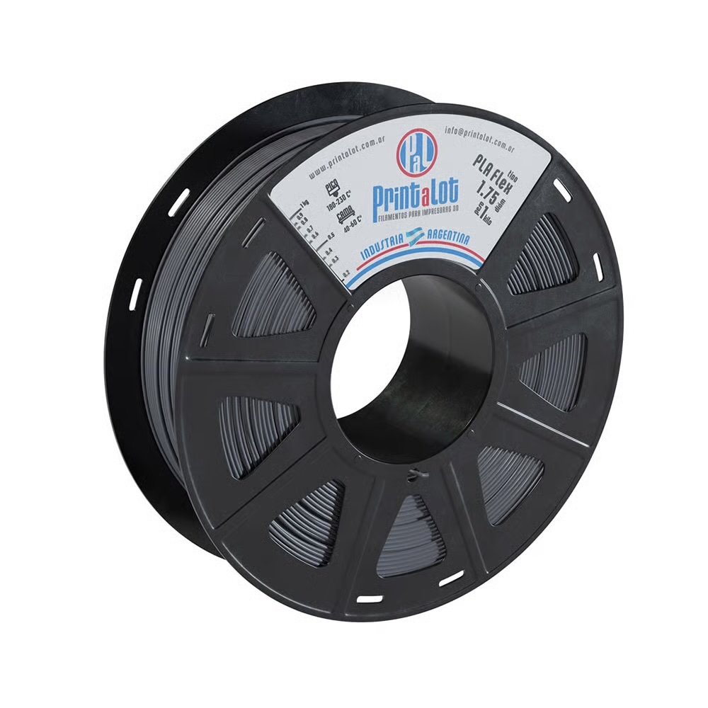 Pla Flex Printalot 1 Kg Gris - Imagen 2