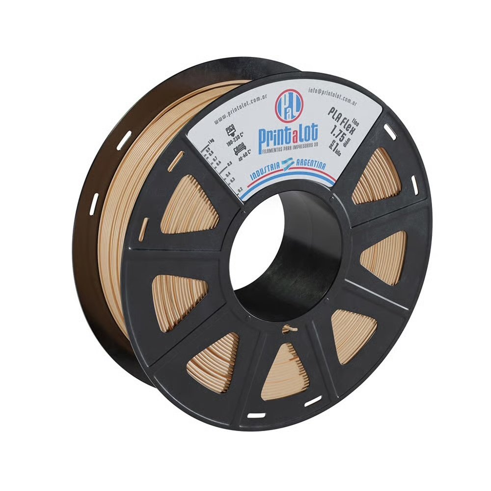 Pla Flex Printalot 1 Kg Gris - Imagen 2