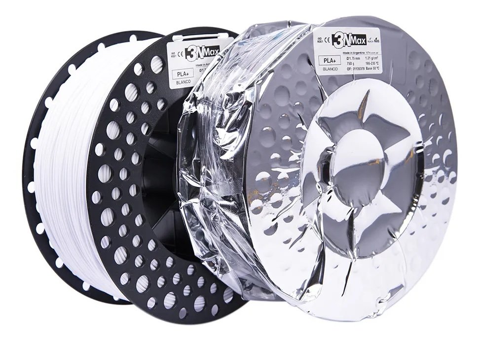 Filamento PLA+ 3NMax Blanco Mate - Imagen 4