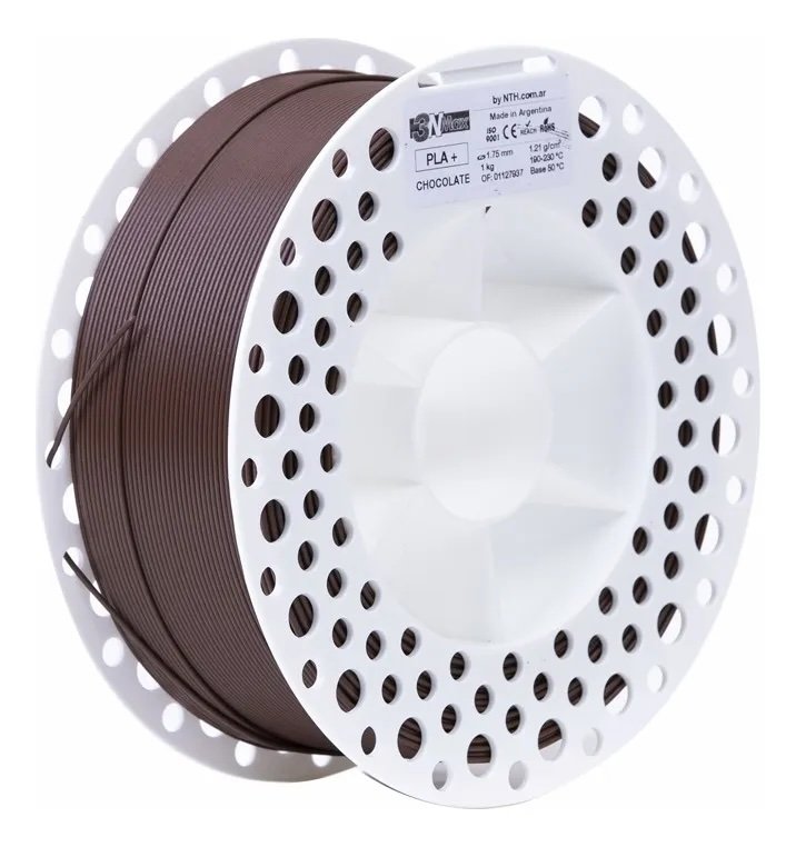 Filamento PLA+ 3NMax Chocolate Mate - Imagen 3