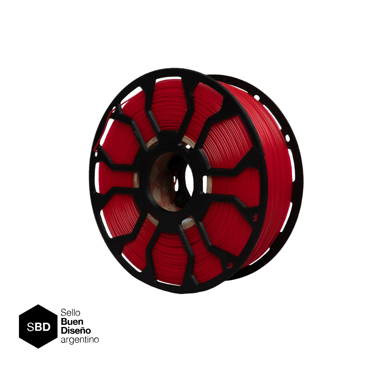 Pla Ecofila Crystal Colors 1KG Rubi Translucido - Imagen 4
